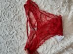 beautiful red  underwear